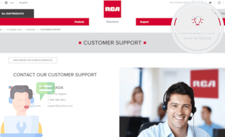 rca technical support phone number