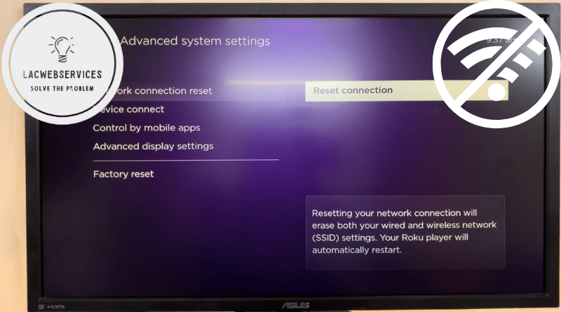 roku tv disconnects from wifi