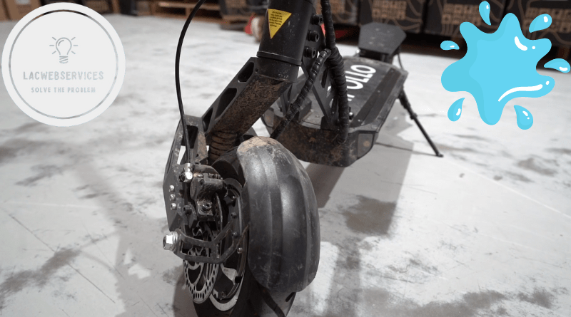how to fix electric scooter water damage